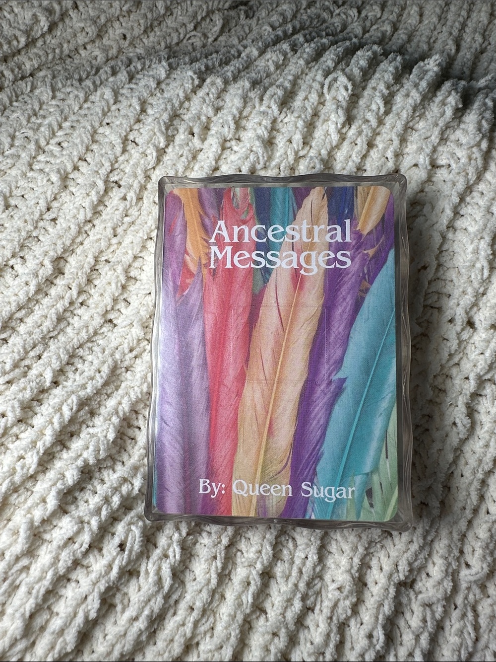 Source Unknown Ancestral Messages Deck - Multicolor Feathers